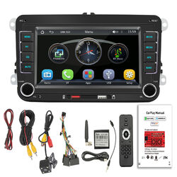 DAB+ Android Autoradio Carplay GPS BT Für VW GOLF 5 6 Polo Touran Tiguan Passat