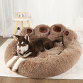 Flauschiges Hundebett Welpen Katzen Bett Haustier Sofa Körbchen Hundekissen