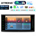 2K 7" Für Toyota Corolla RAV4 Autoradio Android 14 8-Core 4G+64G GPS Navi 4G LTE