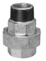 Hermann Schmidt Verschraubung 341 DN 20, 3/4", konisch dichtend, IG/AG, verzinkt