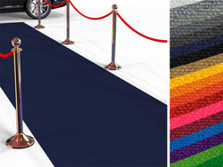 Premium Hochzeitsläufer Expo Messeteppich Eventteppich VIP-Teppich Viele Farben