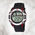 Calypso Kunststoff PUR Herren Uhr K5577/4 Armbanduhr schwarz Digital UK5577/4