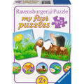 Ravensburger Puzzle Tiere Im Garten My First Puzzles Kinderpuzzle Kinder 2 Teile
