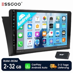 DAB+ Für VW T5 Multivan 2010-2015 2+32G Android 14 Autoradio Carplay GPS RDS SWC
