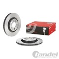 2X BREMBO BREMSSCHEIBEN 280mm INNENBELÜFTET VORNE PASSEND FÜR AUDI A3 SEAT LEON