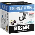 Brink Anhängerkupplung vert abnehmbar für Mercedes B-Klasse ab 19 mit 13pol spe.