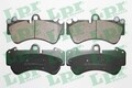 LPR 05P1226 Bremsbelagsatz, Scheibenbremse für PORSCHE,VW