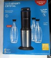 SodaStream Wassersprudler CRYSTAL 3.0 mit Quick Connect CO2 Zylinder inkl 3x