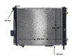 MAHLE Kühler Wasserkühler Motorkühler für Mercedes Coupe Saloon C124 W124 A124