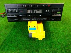 BE0749 Autoradio Mercedes W124 W126 Becker Europa Cassette Electronic Audio 