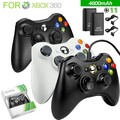 Für Microsoft Xbox 360 Controller Gamepad Wireless Kabellos PC Windows 7 8 10 11