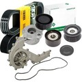 CONTI 6PK2460 + INA Rollen WAPU Satz für AUDI A4 B9 A5 A6 C7 A7 TOUAREG CR7 3.0D