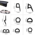 B P Z D-Typ Gummidichtung Autotürdichtung Selbstklebend Dichtband Kfz Fenste Tür