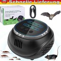 Mobil Mäusevertreiber Ultraschall Nagerabwehr Marderschreck für Haus Dachboden