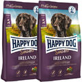 2 x 12,5 kg Happy Dog Supreme Sensible Ireland Irland Hund Trockenfutter 