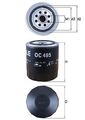 MAHLE ORIGINAL OC485 Ölfilter für VW AUDI SEAT SKODA FORD