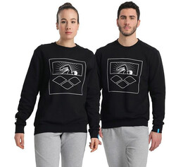 Arena Unisex Kapuzenpullover Sweatshirts, Team Essential, Logo, Schwarz, M