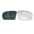 Alkar 6472534 Spiegelglas Außenspiegel Rechts für Mercedes-Benz W203 S203 CL203