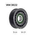 1x Umlenk-/Führungsrolle, Keilrippenriemen SKF VKM 38132 passend für