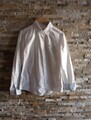 Damen Gant Bluse   Gr. 42 (38)Langarm Weiß, Arm Manschette Weiß BlauKariert3% 