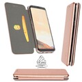 Kickstand Luxus Leder Karten Slot Hülle für Samsung Galaxy S23, S22, S21, A71, A51