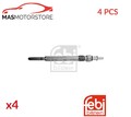 GLÜHKERZE GLÜHKERZEN FEBI BILSTEIN 22836 4PCS P FÜR MERCEDES-BENZ