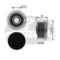 GATES OAP7039 Alternator Freewheel Clutch for ALFA ROMEO,BMW,CITROËN,FIAT,FORD,L