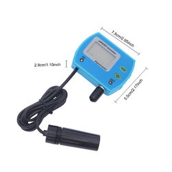 Digital LCD Messgerät Wasser pH / EC Wert Tester Meter Aquarium Pool Prüfer DE