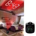 Uhr Wecker Tischuhr mit Projektion USB Funkuhr Temperatur Funkwecker LCD Digital