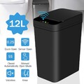Kleine Wohnung Intelligent Automatik Sensor Mülleimer Abfalleimer Papierkorb 12L