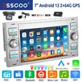 Für Ford Focus C S Max Transit Mondeo DAB+ 64G Android 14 Autoradio Carplay NAVI
