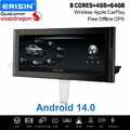 10,25" Android 14 Autoradio Für Audi Q3 Navi 4+64GB 8-Kern DAB+ CarPlay USB Wifi