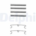 ORIGINAL® Delphi Zubehörsatz, Scheibenbremsbelag Vorne für VW TRANSPORTER T4