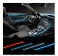 Auto Kein LED EL Ambientebeleuchtung Innenraumbeleuchtung Lichtleiste 2M Blau