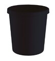 Helit Papierkorb "the green german" 18L - schwarz