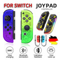 Joy Con Controller mit LED, Wireless Gamepad 2er Set für Nintendo Switch Neu