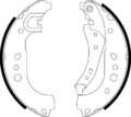 HELLA BREMSBACKEN-SATZ 228,6mm HINTERACHSE passend für RENAULT TWINGO SMART
