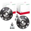2X FAG RADLAGER-SATZ HINTEN VORNE PASSEND FÜR AUDI A3 SEAT ALTEA LEON TOLEDO