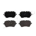 JAPKO Bremsbelagsatz Scheibenbremse 510929 für VW TOUAREG CR7 RC8 eHybrid TDI Q7