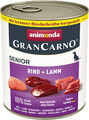 Animonda Grancarno Senior Nassfutter 6x800g Rind & Lamm Getreidefrei