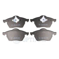 1x Bremsbelagsatz, Scheibenbremse OPTIMAL BP-10065 passend für FORD SEAT VW