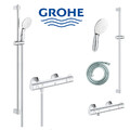 Grohe Duscharmatur Grohtherm800 Thermostat-Brausebatterie Duschstange Handbrause