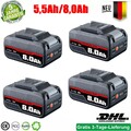 Für Einhell 18Volt POWER X-CHANGE Stück 8000mAh Akku Lithium Ersatzakku PXC Neu