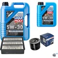 BOSCH Inspektionspaket 6L Liqui Moly Longtime 5W-30 für Mitsubishi Outlander I