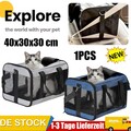 Faltbare Hundebox Hundetransportbox Autotransportbox Reisebox Hund Auto