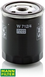 MANN-FILTER W712/4 Filter für Arbeitshydraulik Filter Arbeitshydraulik 