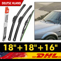Scheibenwischer vorne + hinten passend für VW Golf II | BJ 1983 - 1991 [19E,1G1】