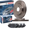 BOSCH Bremsenset Vorne Bremsscheiben Beläge Satz für SUZUKI SWIFT IV (FZ, NZ)