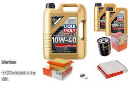 MAHLE Inspektionspaket 7 L Liqui Moly 10W-40 für Suzuki Jimny Geländewagen