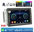 DAB+ Android 14 Autoradio Carplay GPS Navi Für VW Polo 9N Golf 4 Passat B5 T5